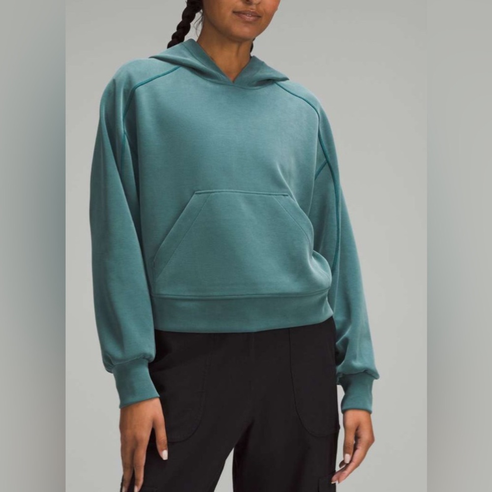Lululemon Softstreme Hoodie Storm Teal sz6
